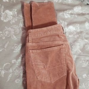 Tan corduroy jeggings